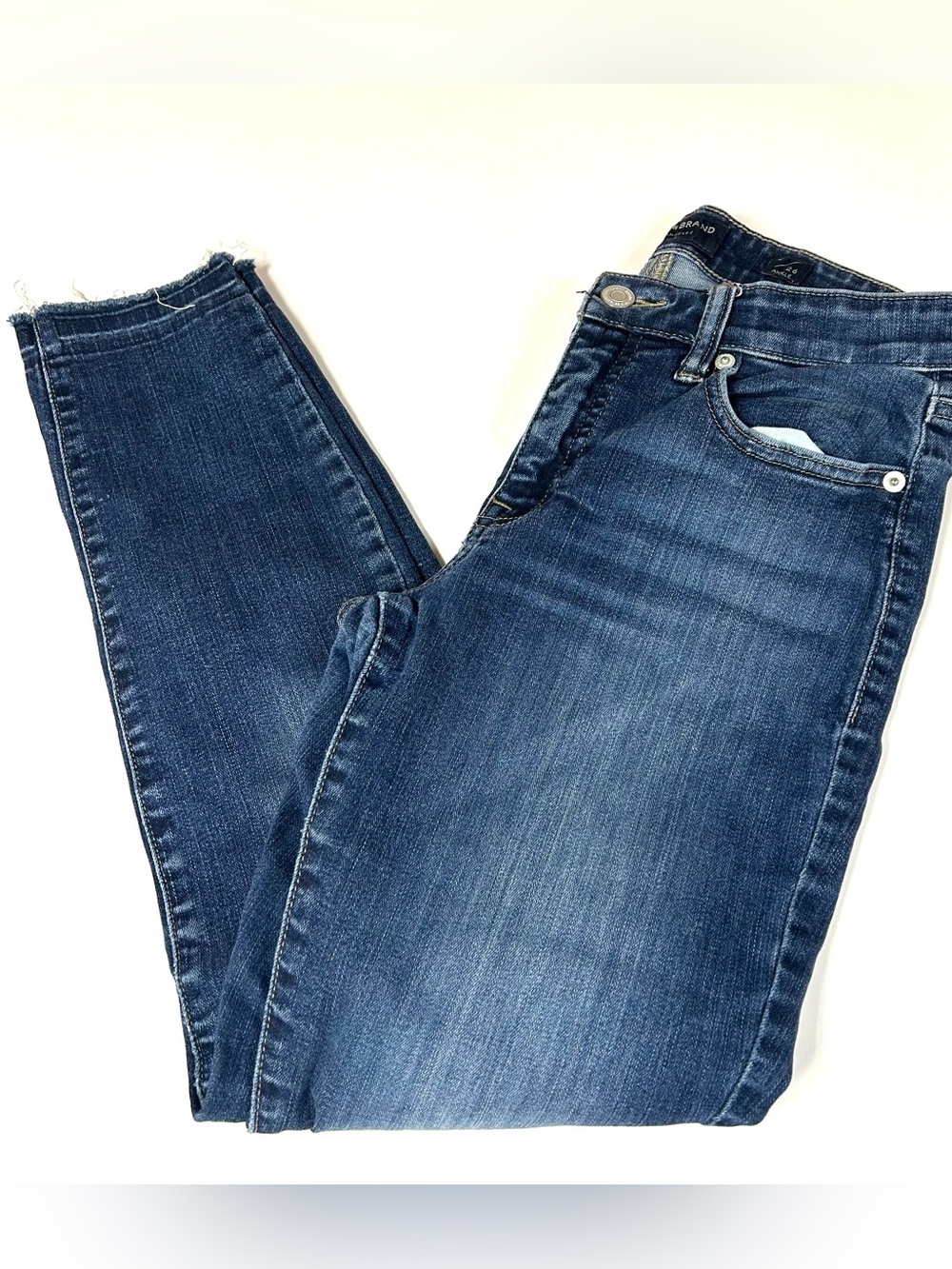 Lucky Brand Women’s Size 2/26 Ankle Mid Rise Skinny Ava Jeans Dark Wash #0283